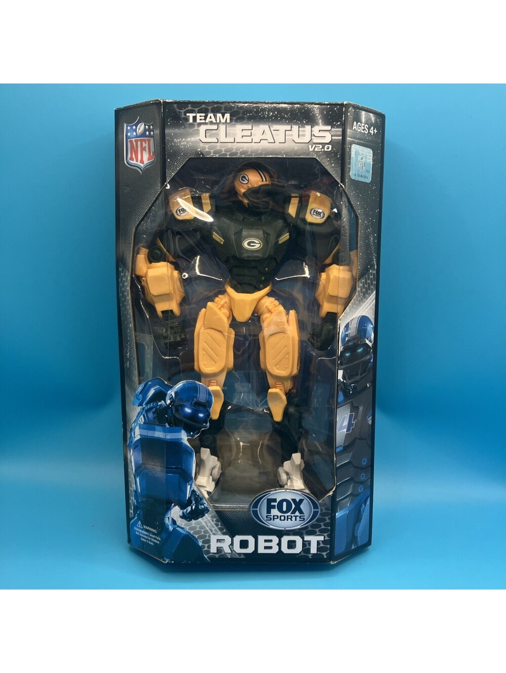 Green Bay Packers Team Cleatus Robot V2.0 NFL Fox Sports Action Figure - NIB